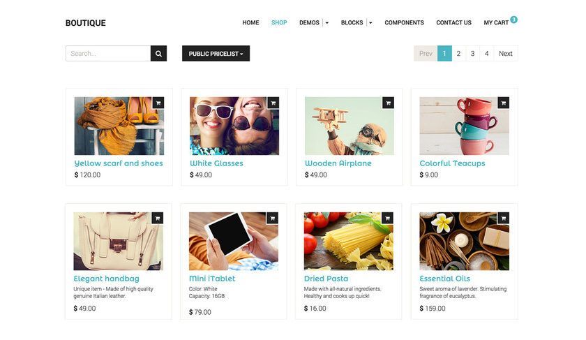 Odoo • Text and Image