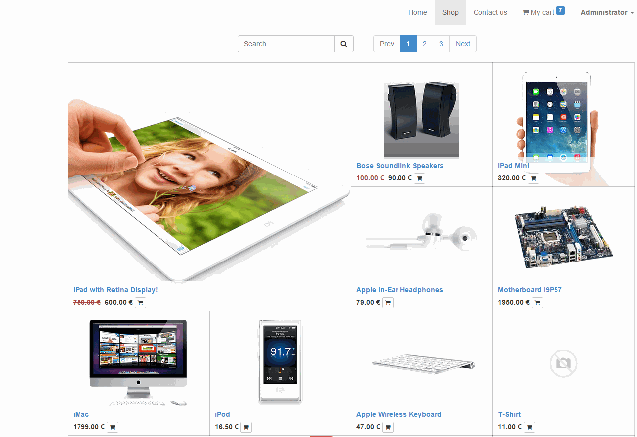 Odoo • Text and Image