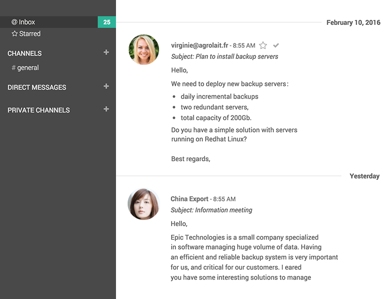 Odoo • Text and Image