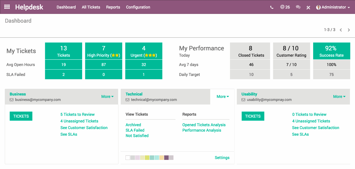 Odoo • Text and Image