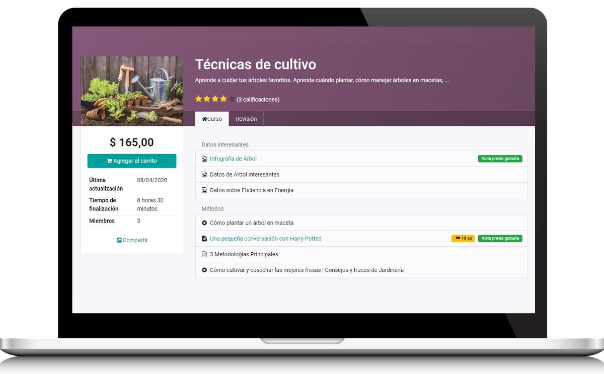Odoo • Text and Image