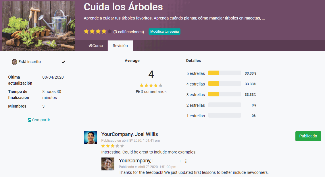 Odoo • Text and Image